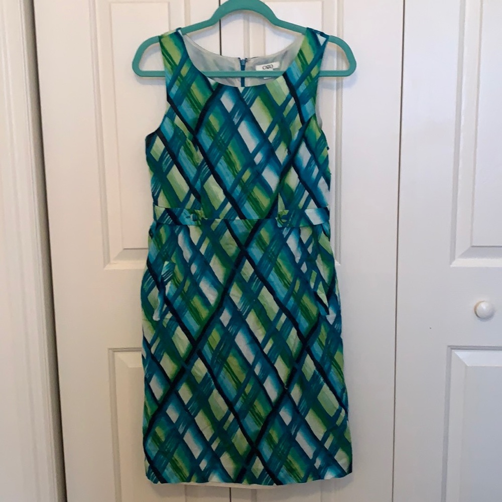 Teal dress